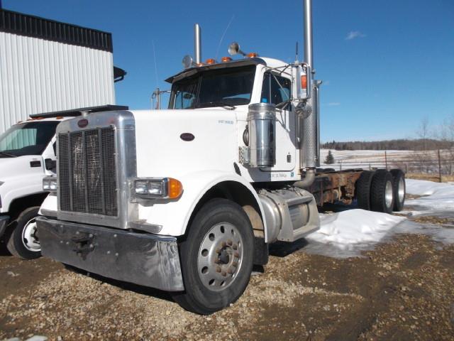 2003 PETERBILT 357 T/A CAB & CHASSIS TRUCK